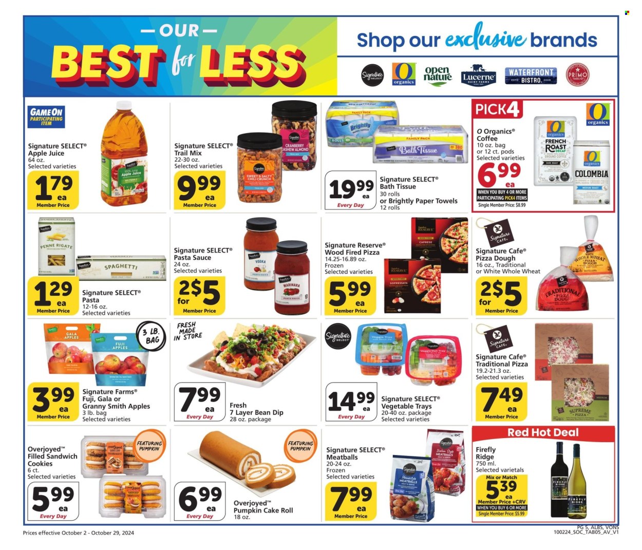 Albertsons ad - 10/02/2024 - 10/29/2024. Page 5