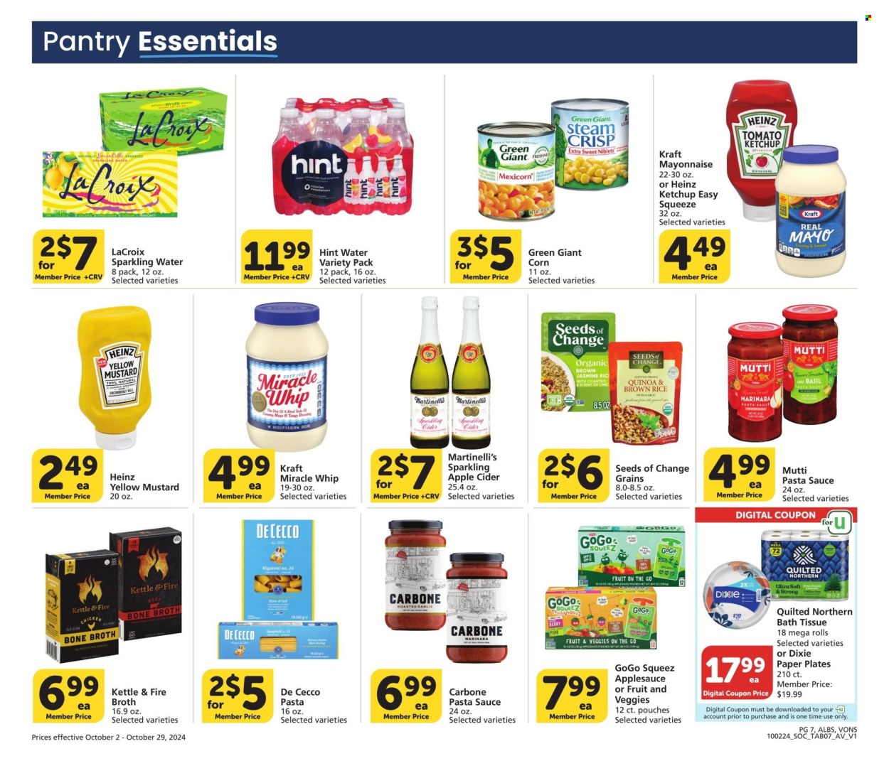 Albertsons ad - 10/02/2024 - 10/29/2024. Page 7