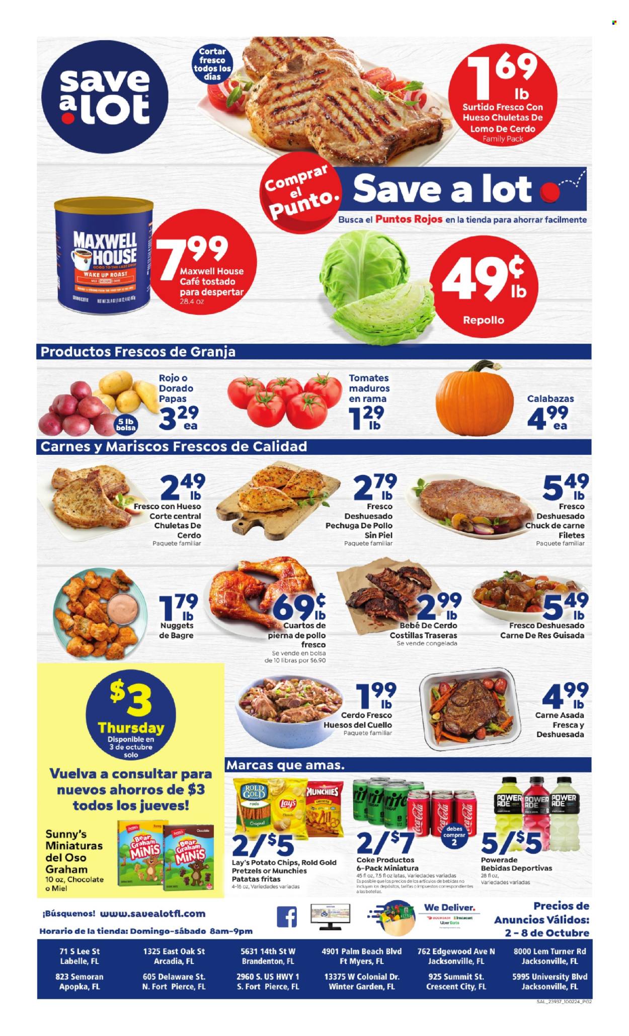 Save a Lot ad - 10/02/2024 - 10/08/2024. Page 2