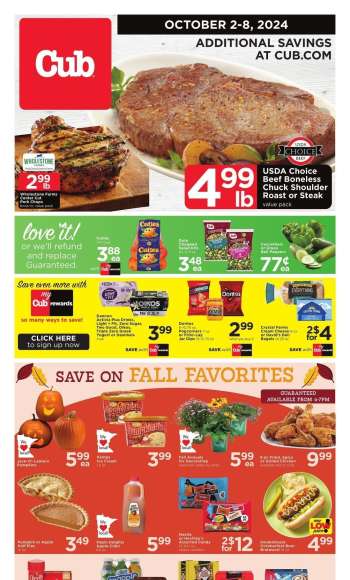 Cub Foods Flyer - 10/02/2024 - 10/08/2024.