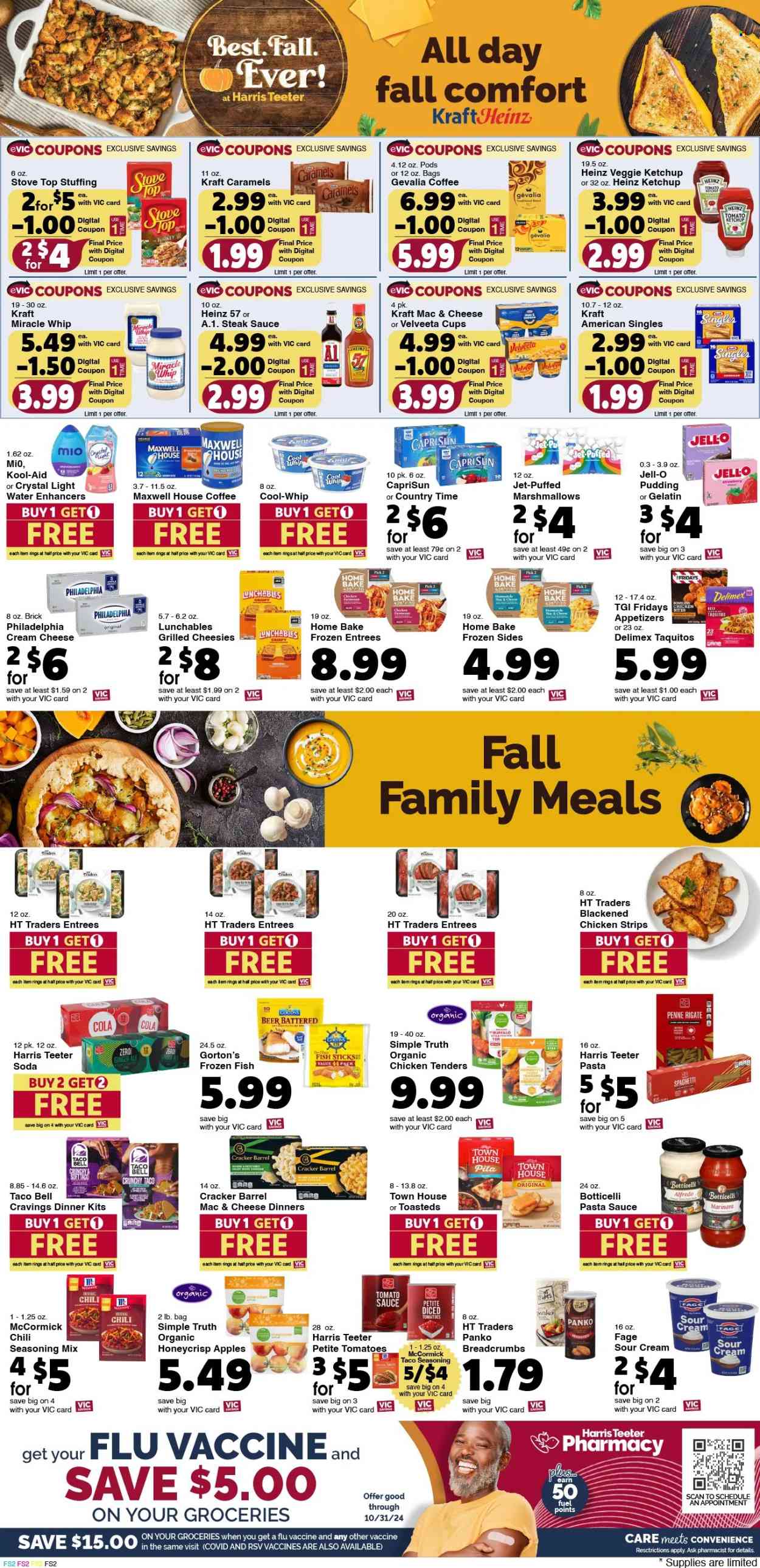 Harris Teeter ad - 10/02/2024 - 10/08/2024. Page 8