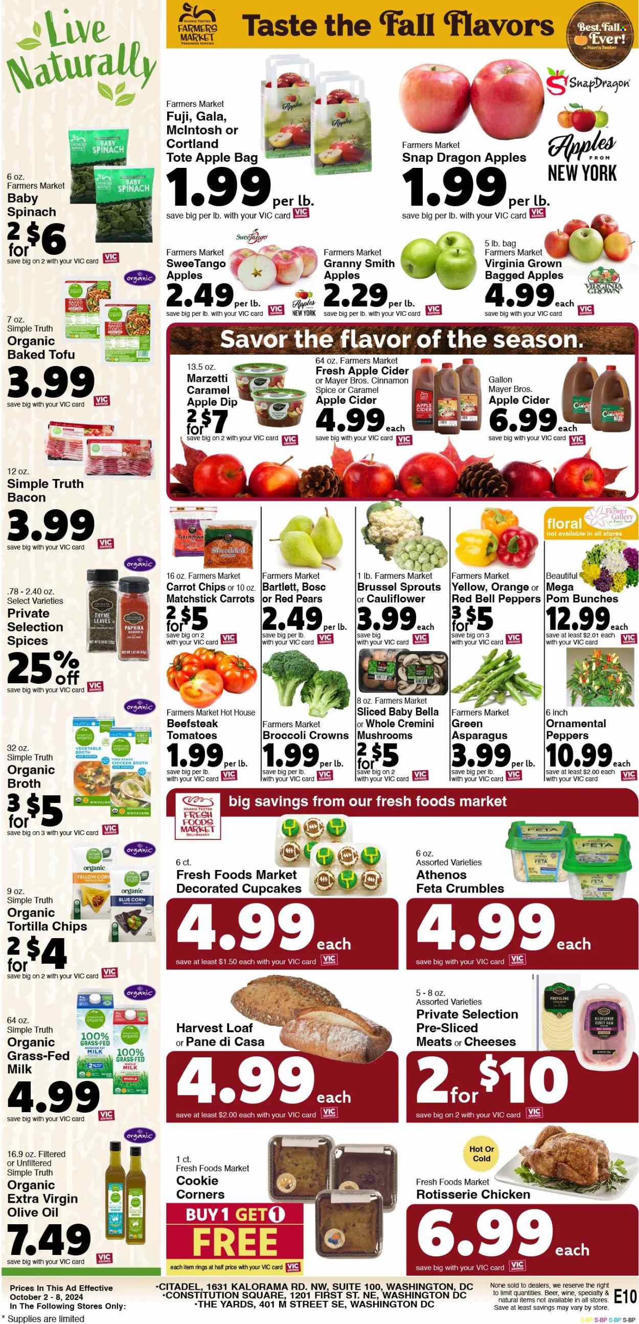 Harris Teeter ad - 10/02/2024 - 10/08/2024. Page 10