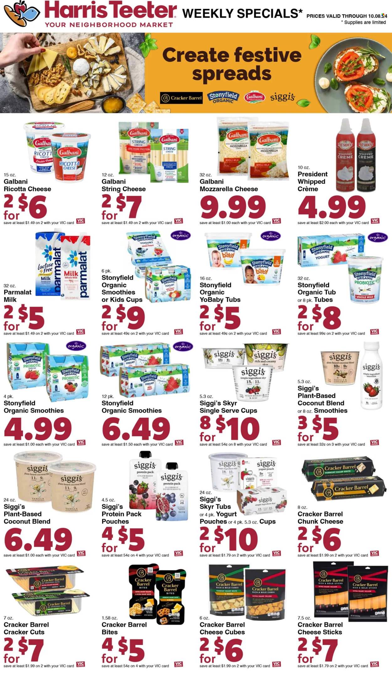 Harris Teeter ad - 10/02/2024 - 10/08/2024. Page 15