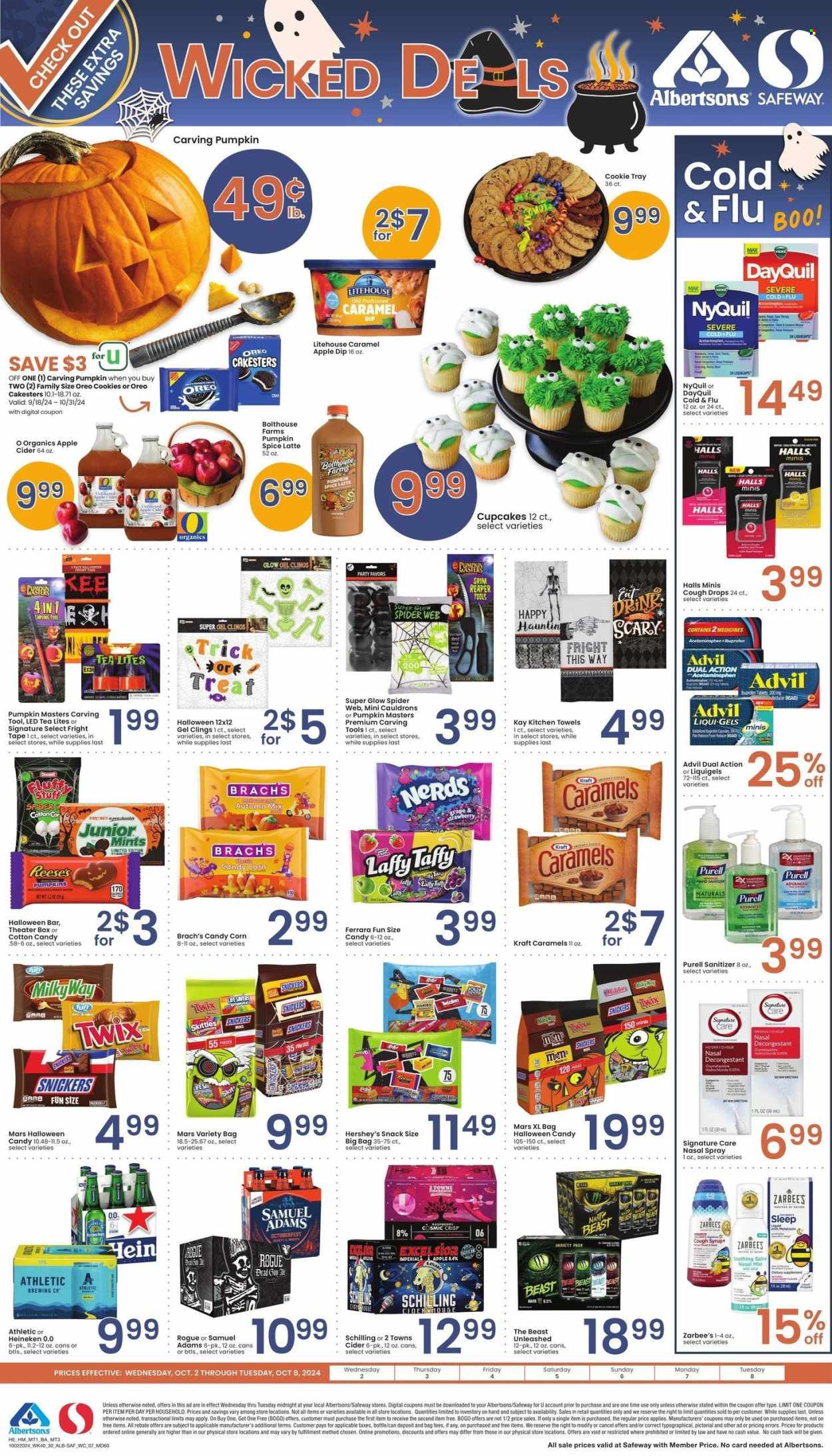 Safeway ad - 10/02/2024 - 10/08/2024. Page 1