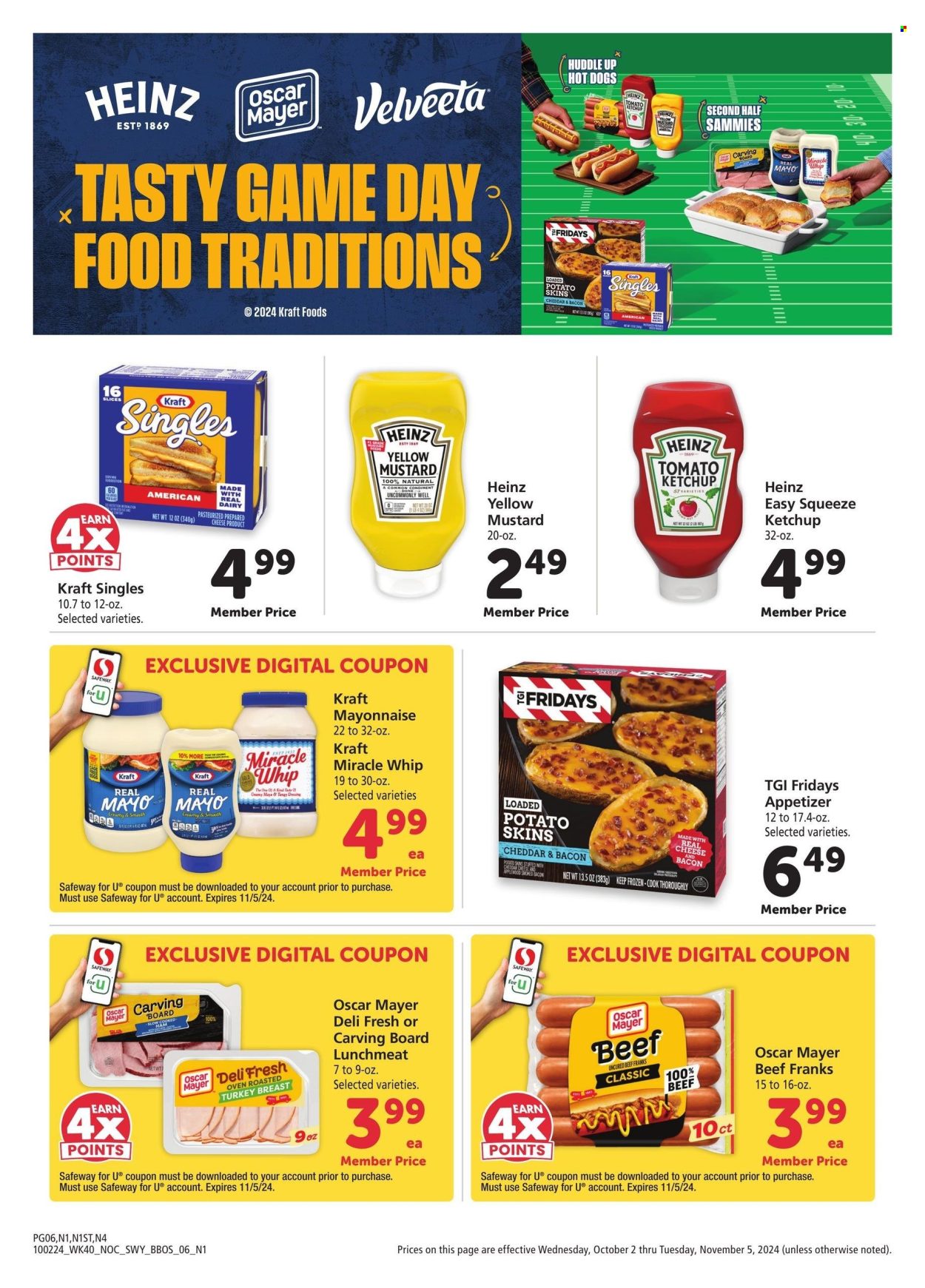 Safeway ad - 10/02/2024 - 11/05/2024. Page 6