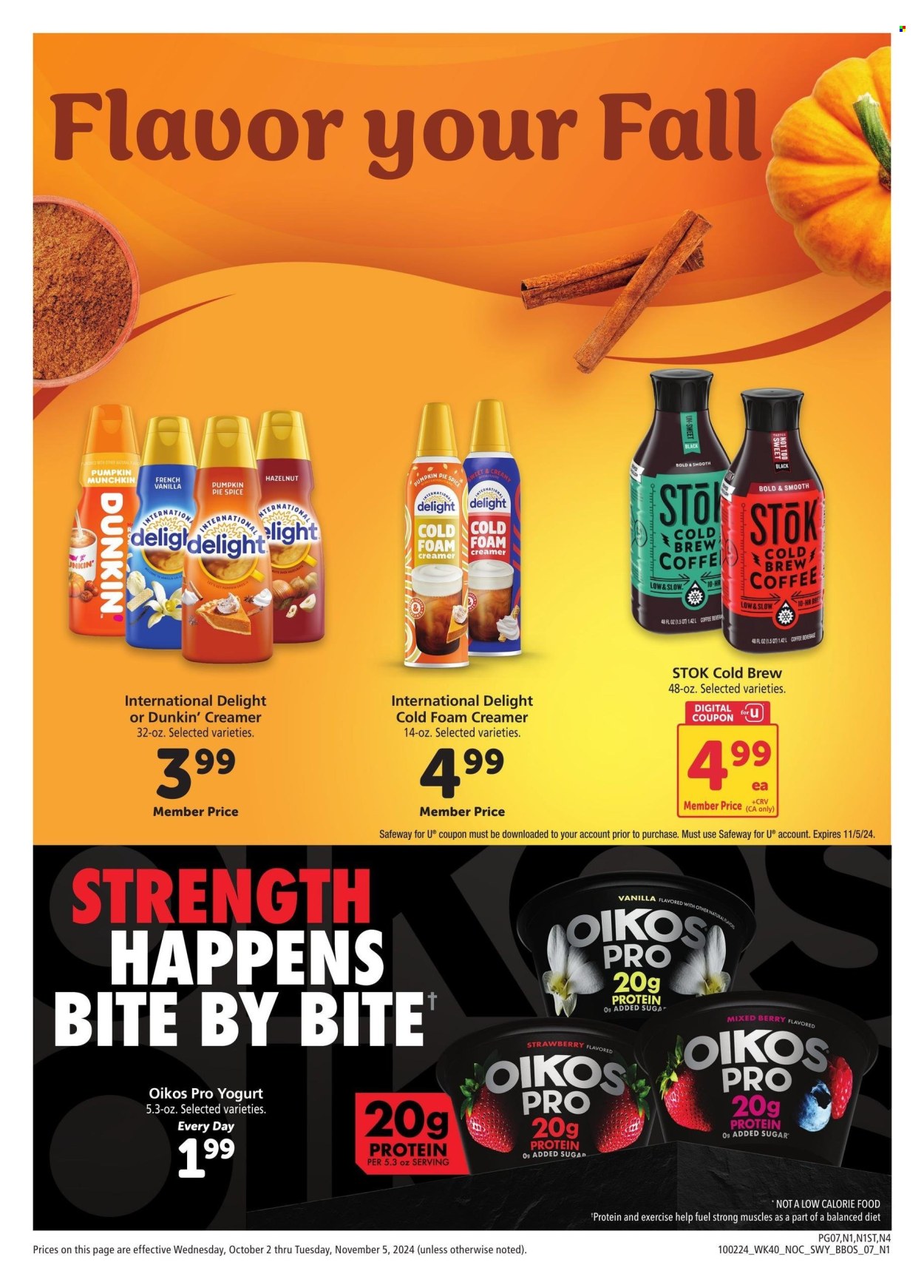 Safeway ad - 10/02/2024 - 11/05/2024. Page 7