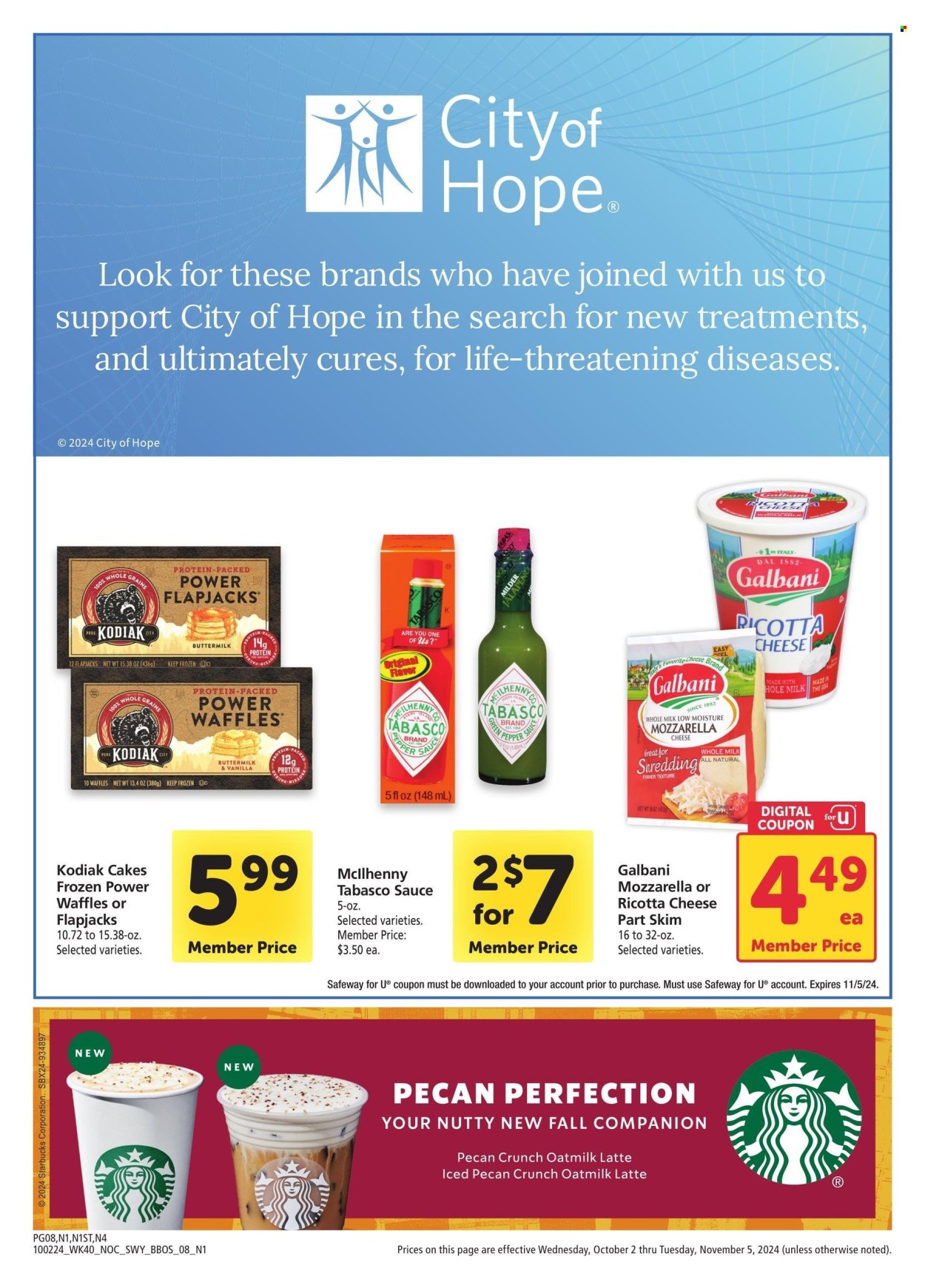 Safeway ad - 10/02/2024 - 11/05/2024. Page 8