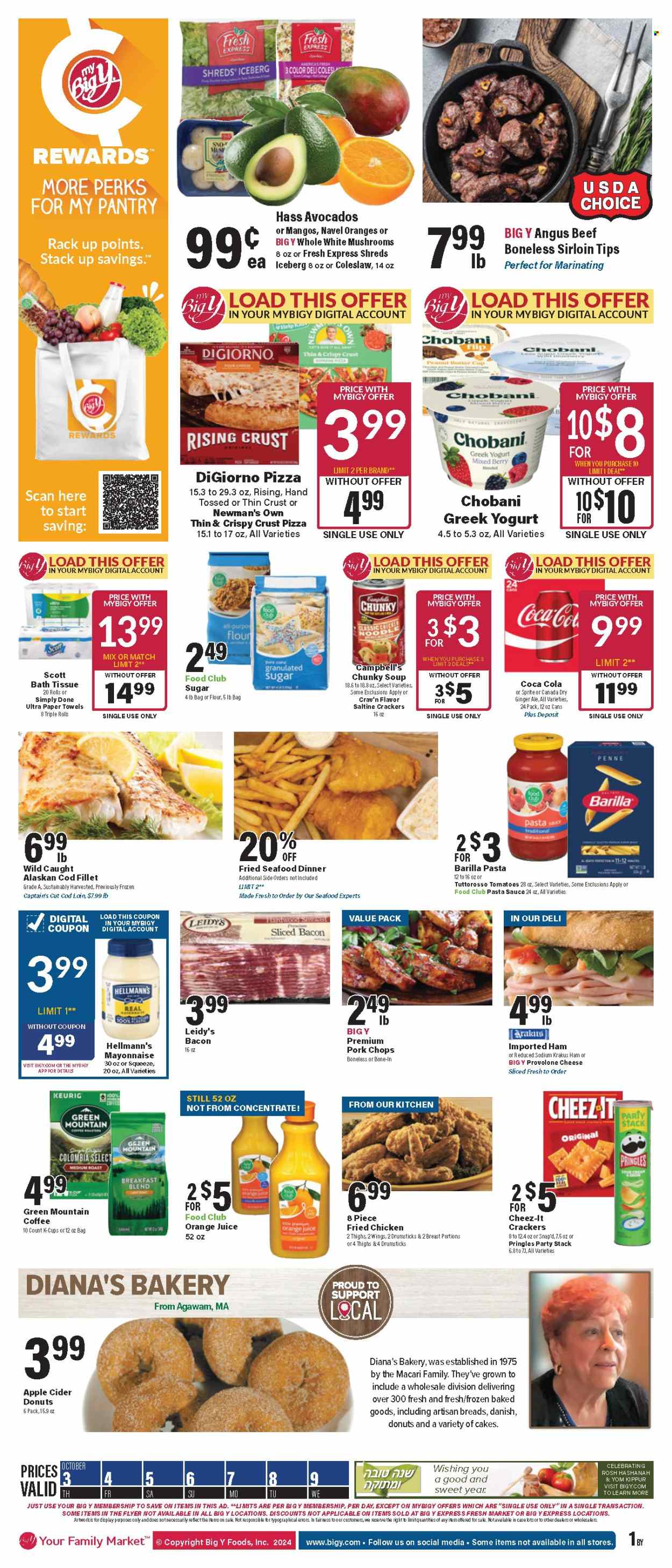 Big Y ad - 10/03/2024 - 10/09/2024. Page 1