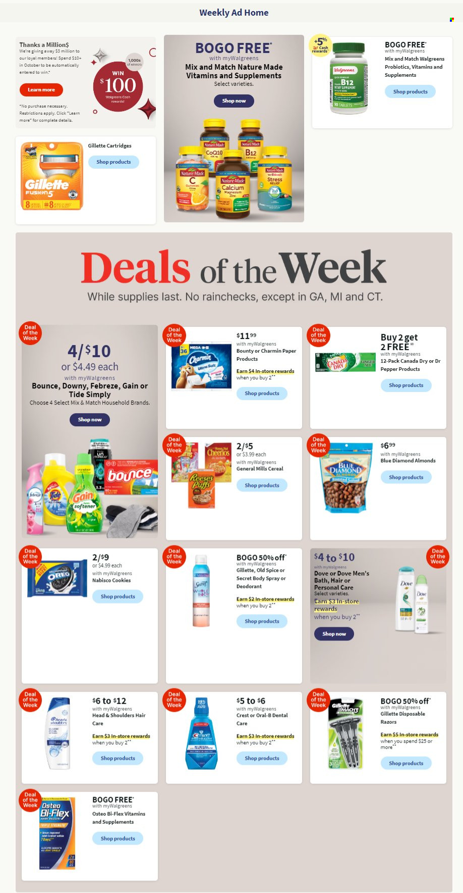 Walgreens ad - 10/06/2024 - 10/12/2024. Page 2