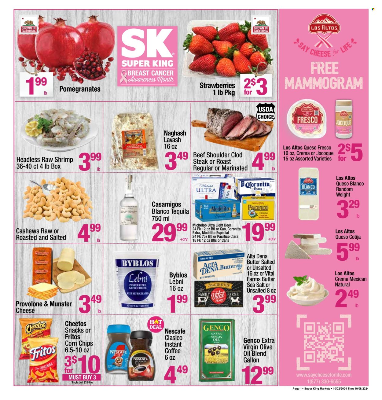 Super King Markets ad - 10/02/2024 - 10/08/2024. Page 1