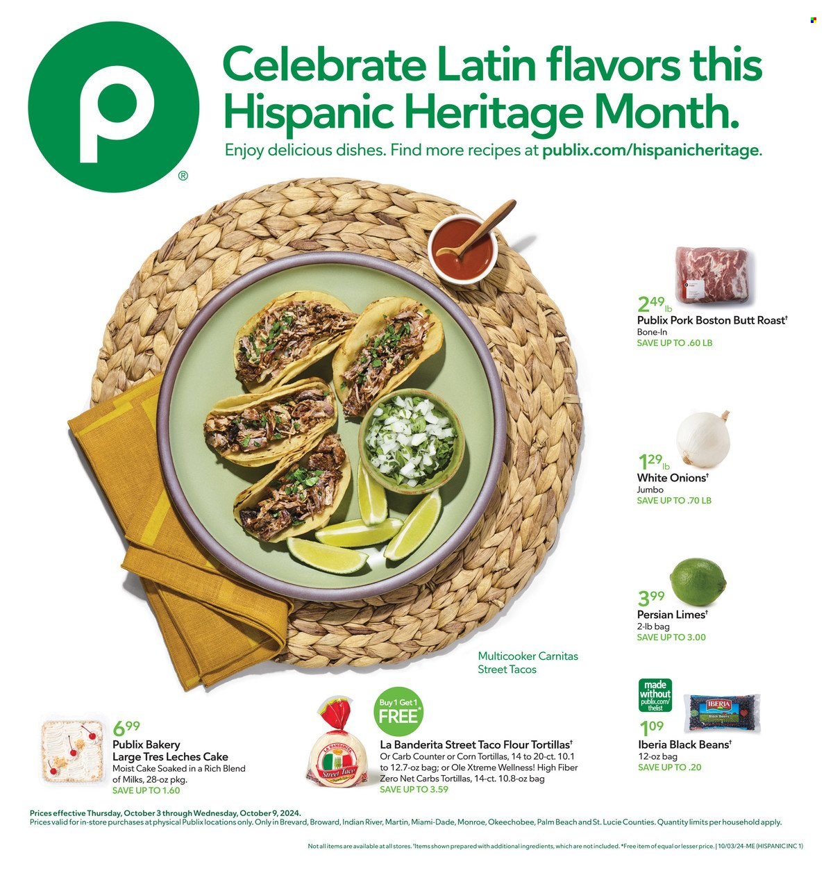 Publix ad - 10/03/2024 - 10/09/2024. Page 1