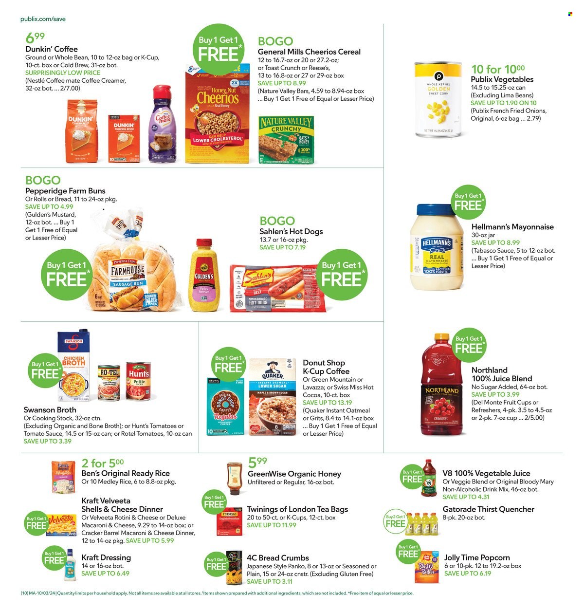 Publix ad - 10/03/2024 - 10/09/2024. Page 10