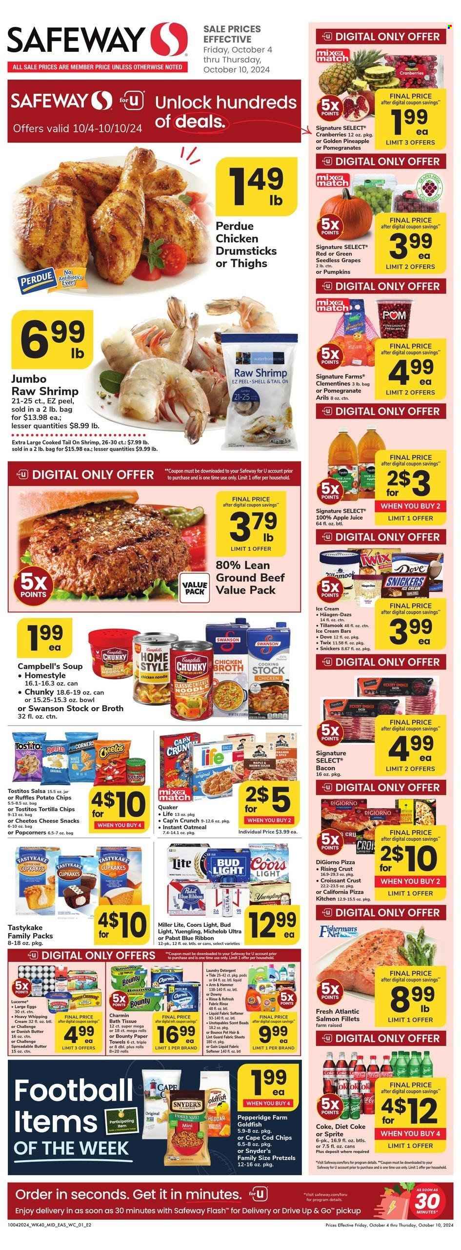 Safeway ad - 10/04/2024 - 10/10/2024. Page 1