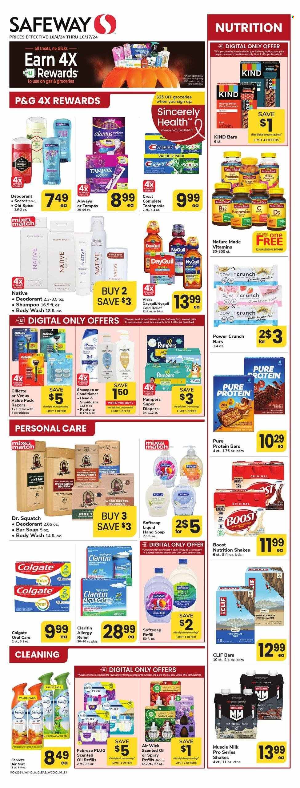 Safeway ad - 10/04/2024 - 10/17/2024. Page 1