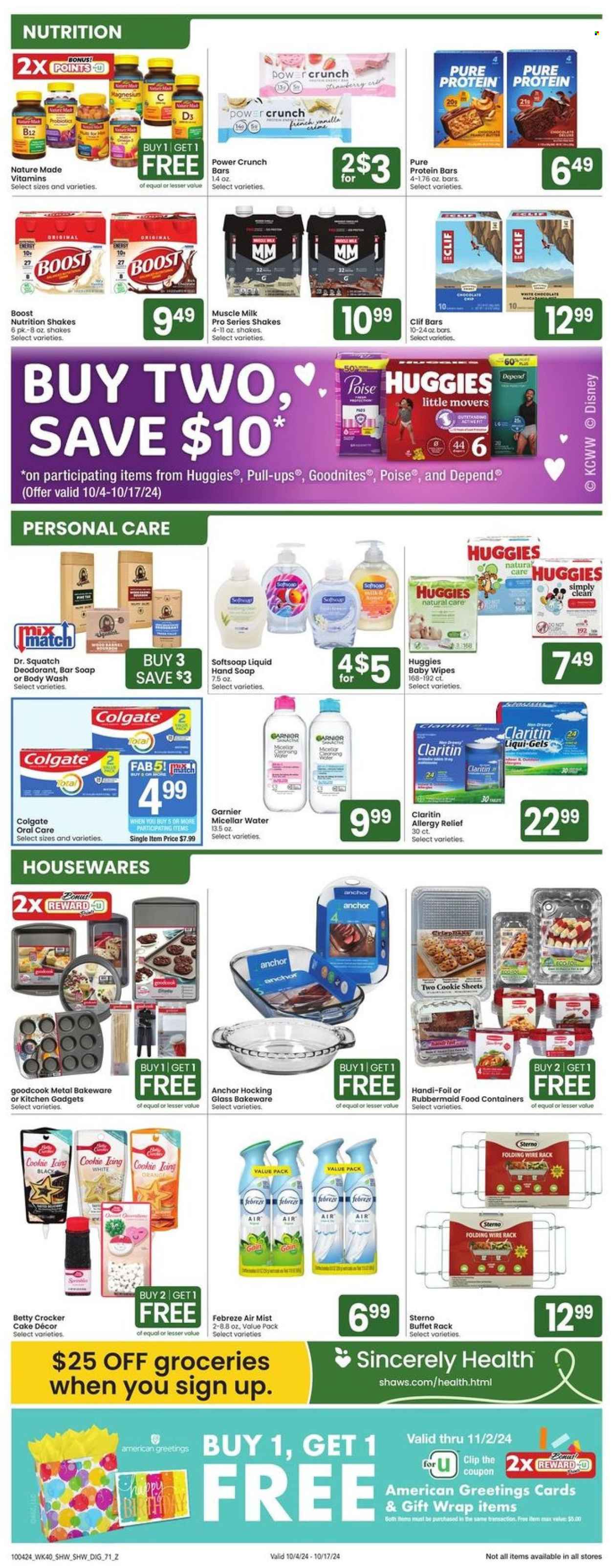 Shaw’s ad - 10/04/2024 - 10/10/2024. Page 6