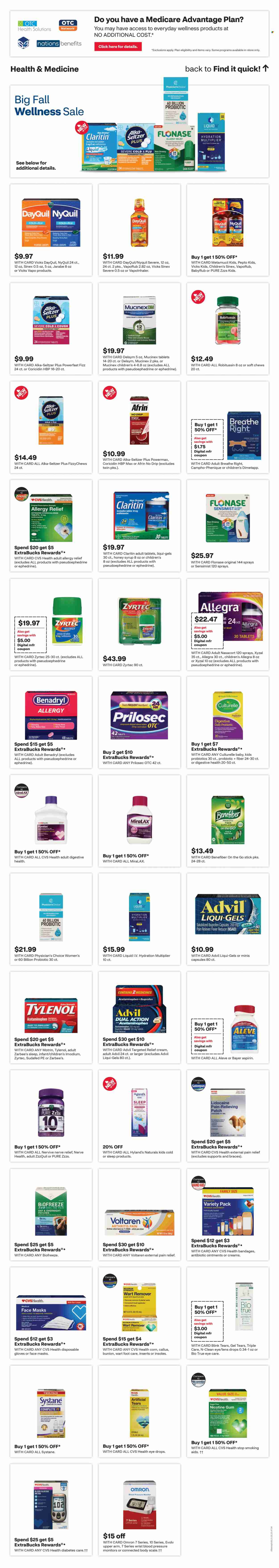 CVS Pharmacy ad - 10/06/2024 - 10/12/2024. Page 6