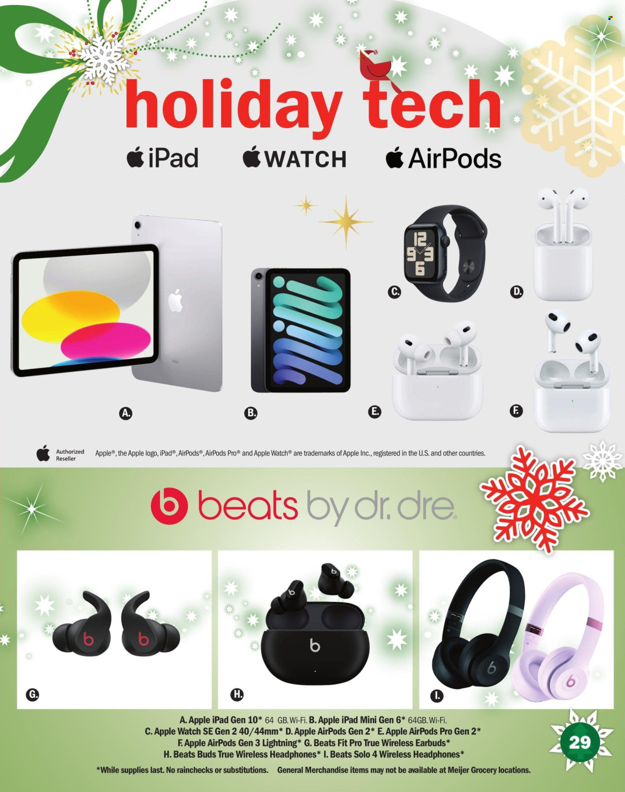 Meijer ad - 10/06/2024 - 12/24/2024. Page 29