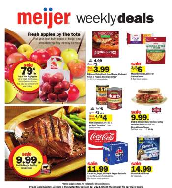 Meijer Flyer - 10/06/2024 - 10/12/2024.