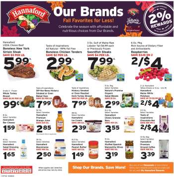 Hannaford Flyer - 10/06/2024 - 10/12/2024.