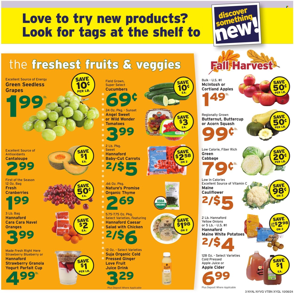 Hannaford ad - 10/06/2024 - 10/12/2024. Page 3