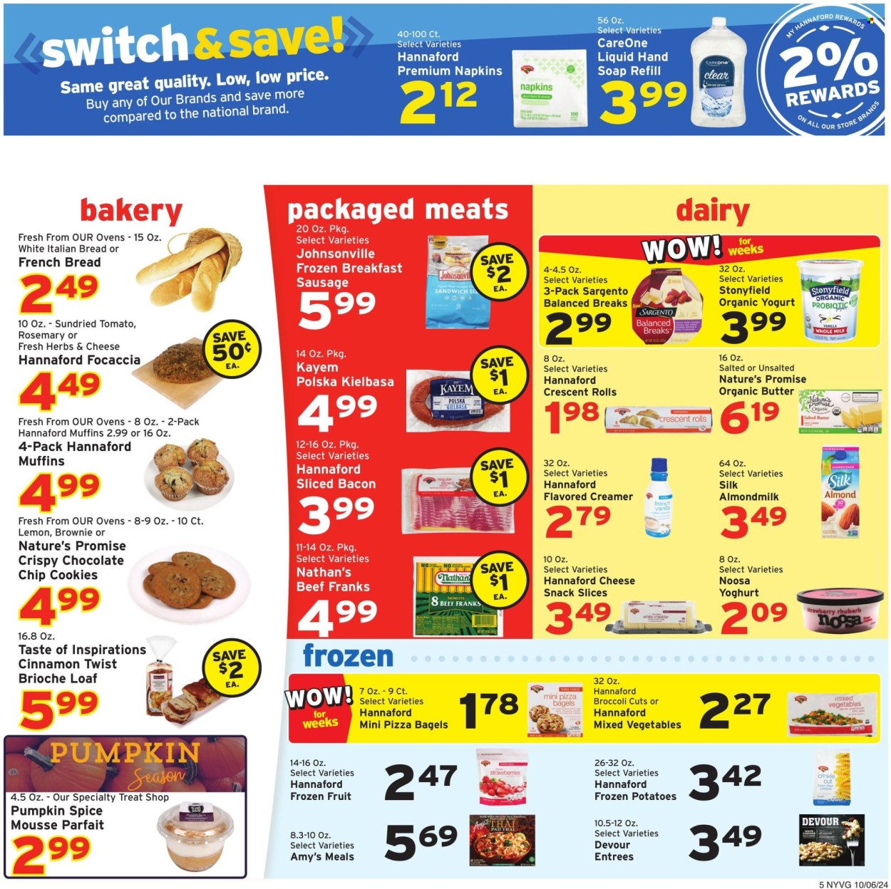 Hannaford ad - 10/06/2024 - 10/12/2024. Page 5