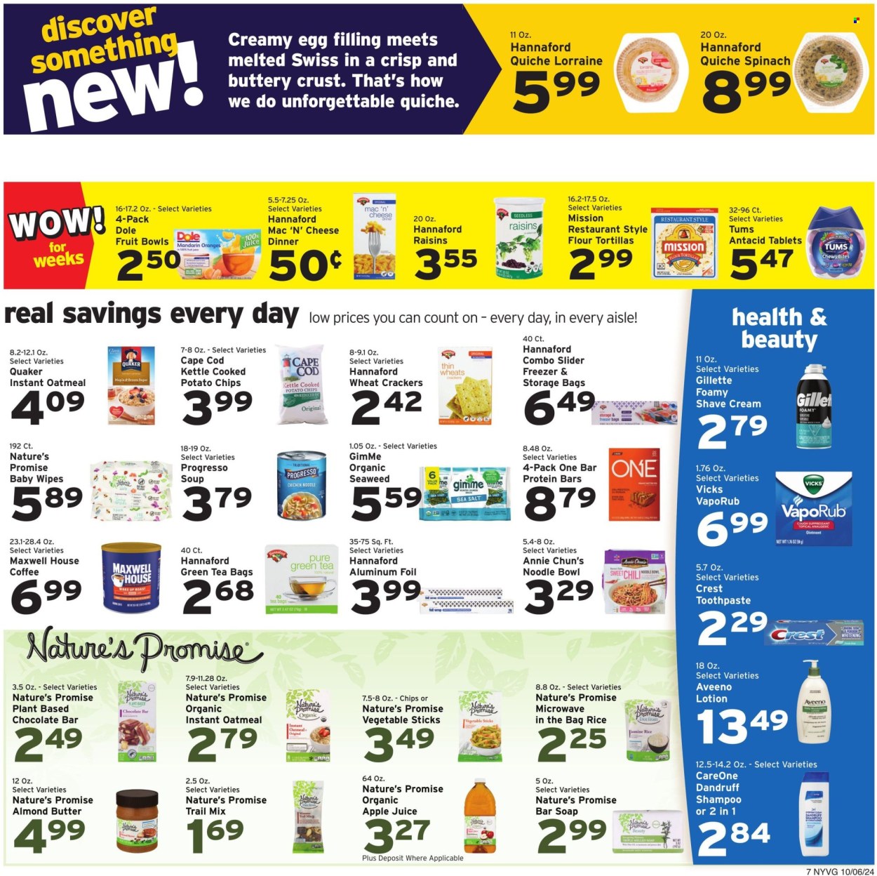 Hannaford ad - 10/06/2024 - 10/12/2024. Page 7