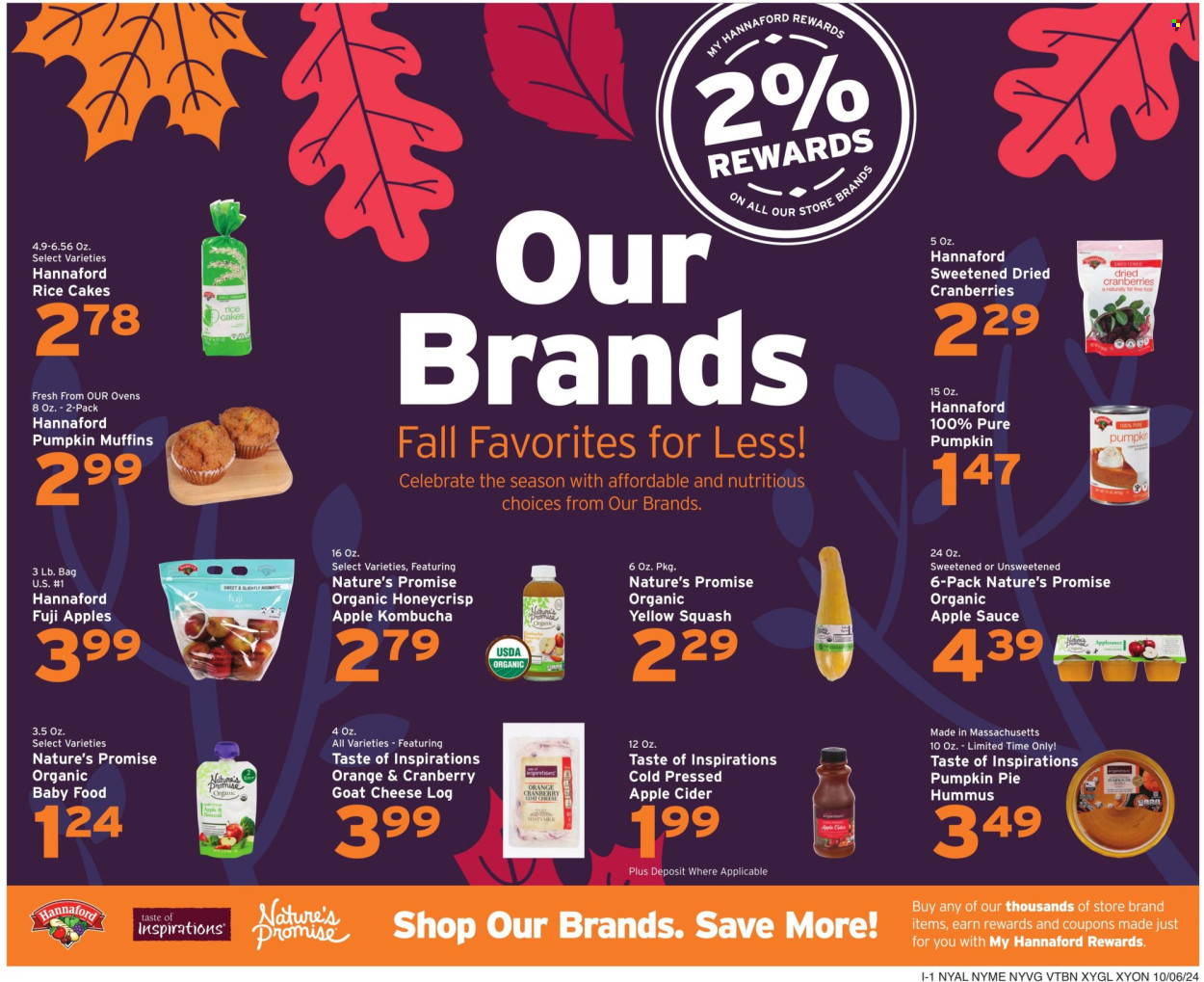 Hannaford ad - 10/06/2024 - 10/12/2024. Page 9