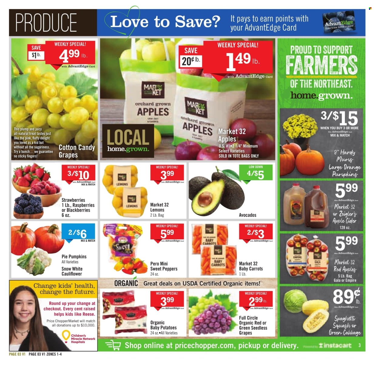 Price Chopper ad - 10/06/2024 - 10/12/2024. Page 3
