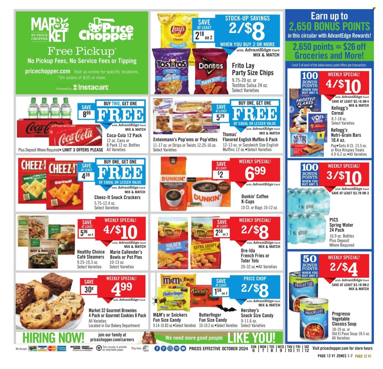 Price Chopper ad - 10/06/2024 - 10/12/2024. Page 12