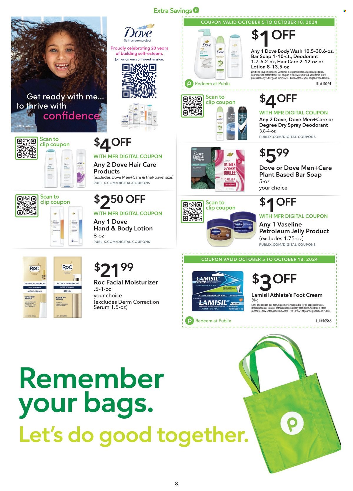 Publix ad - 10/05/2024 - 10/18/2024. Page 8