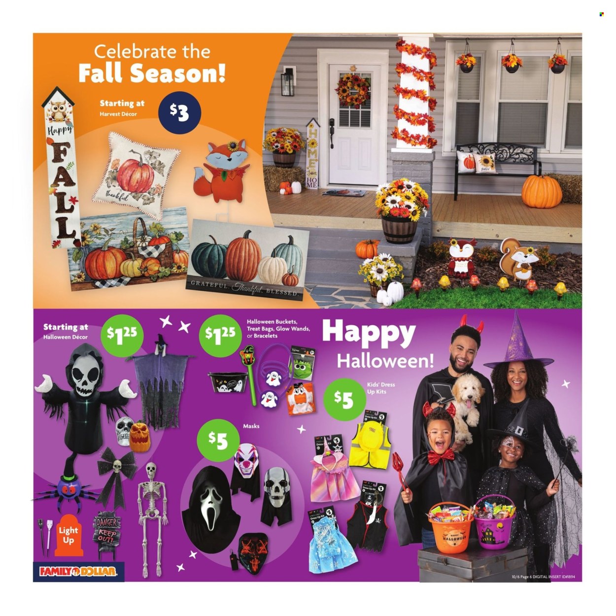 Family Dollar ad - 10/06/2024 - 10/12/2024. Page 7