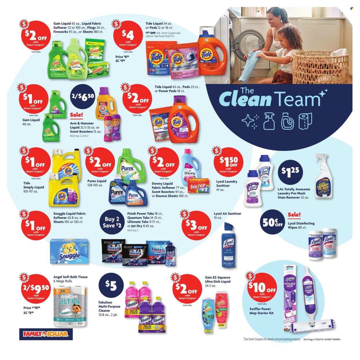Family Dollar ad - 10/06/2024 - 10/12/2024. Page 8
