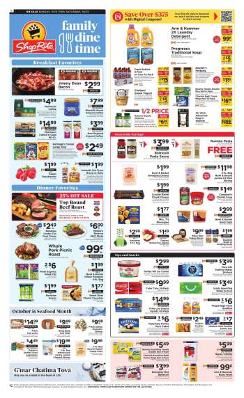 ShopRite Flyer - 10/06/2024 - 10/12/2024.