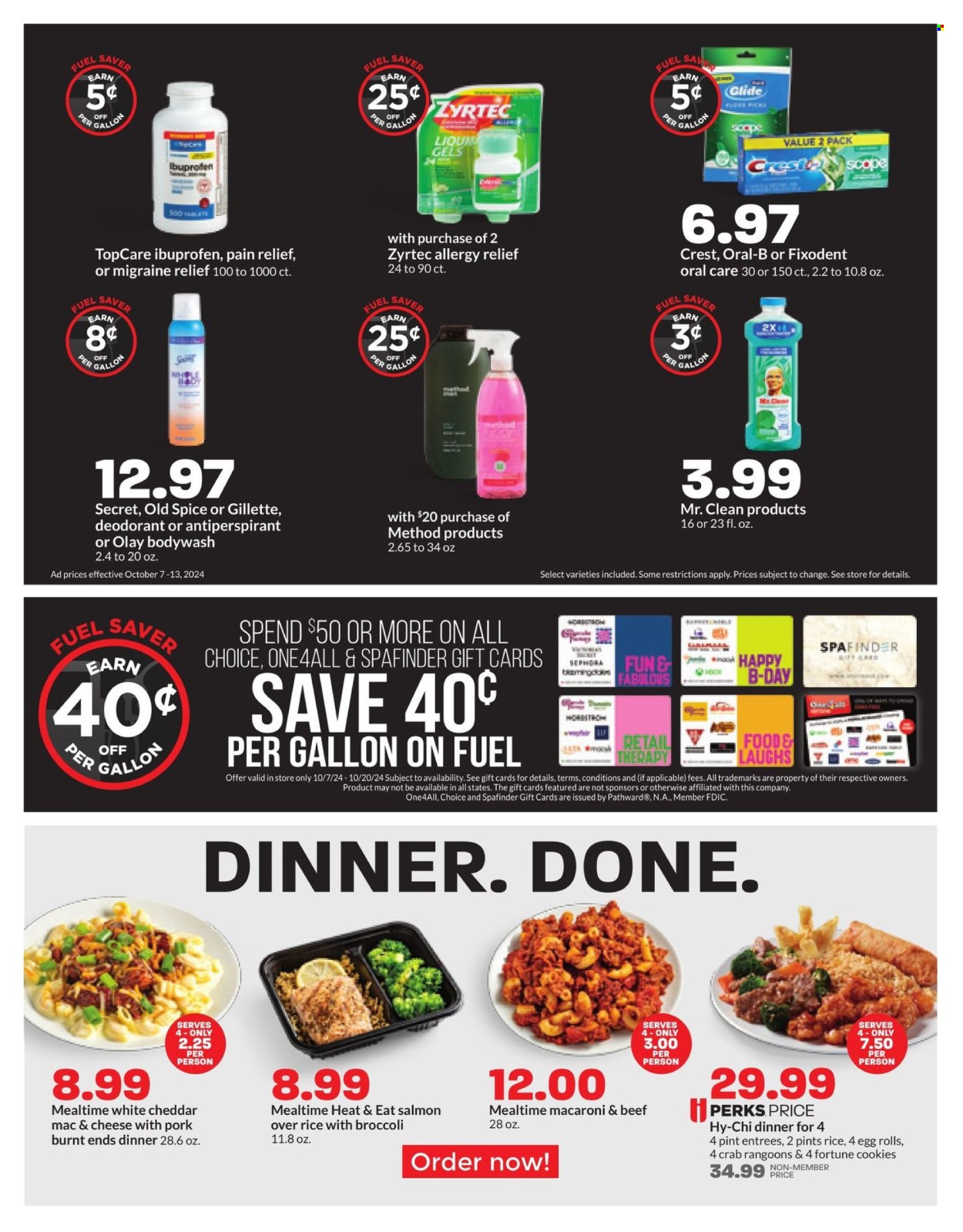 Hy-Vee ad - 10/07/2024 - 10/13/2024. Page 8