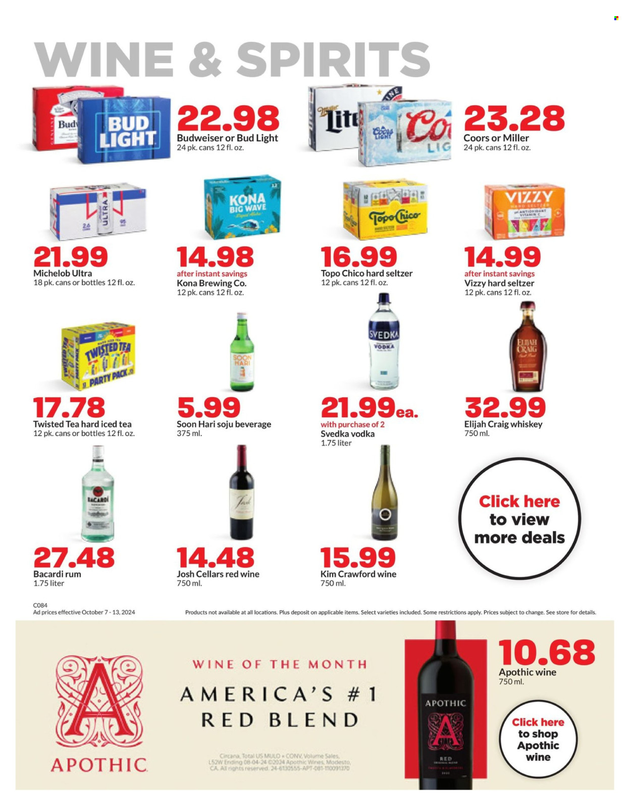 Hy-Vee ad - 10/07/2024 - 10/13/2024. Page 28