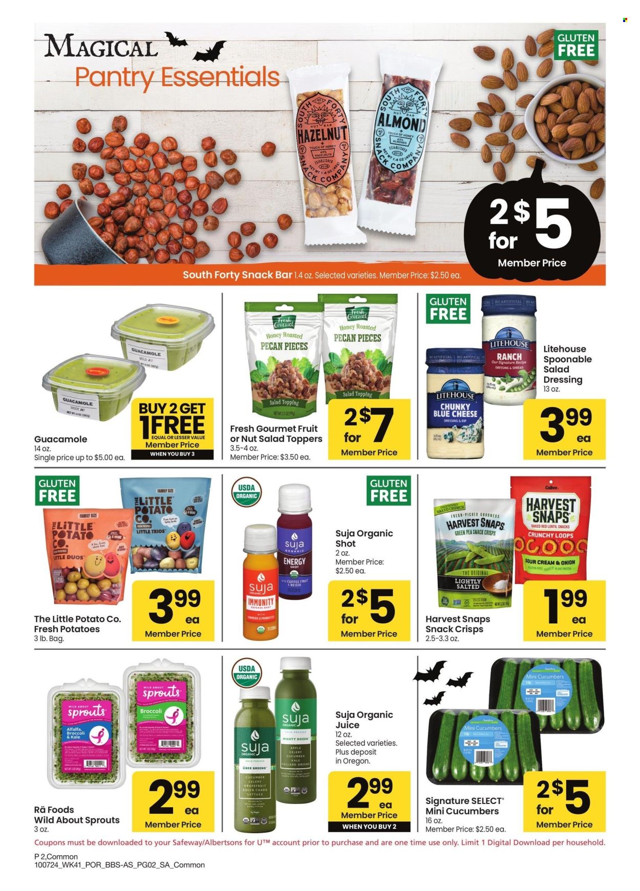 Safeway ad - 10/07/2024 - 11/03/2024. Page 2