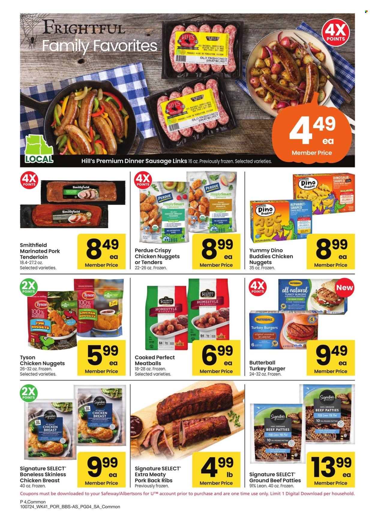 Safeway ad - 10/07/2024 - 11/03/2024. Page 4
