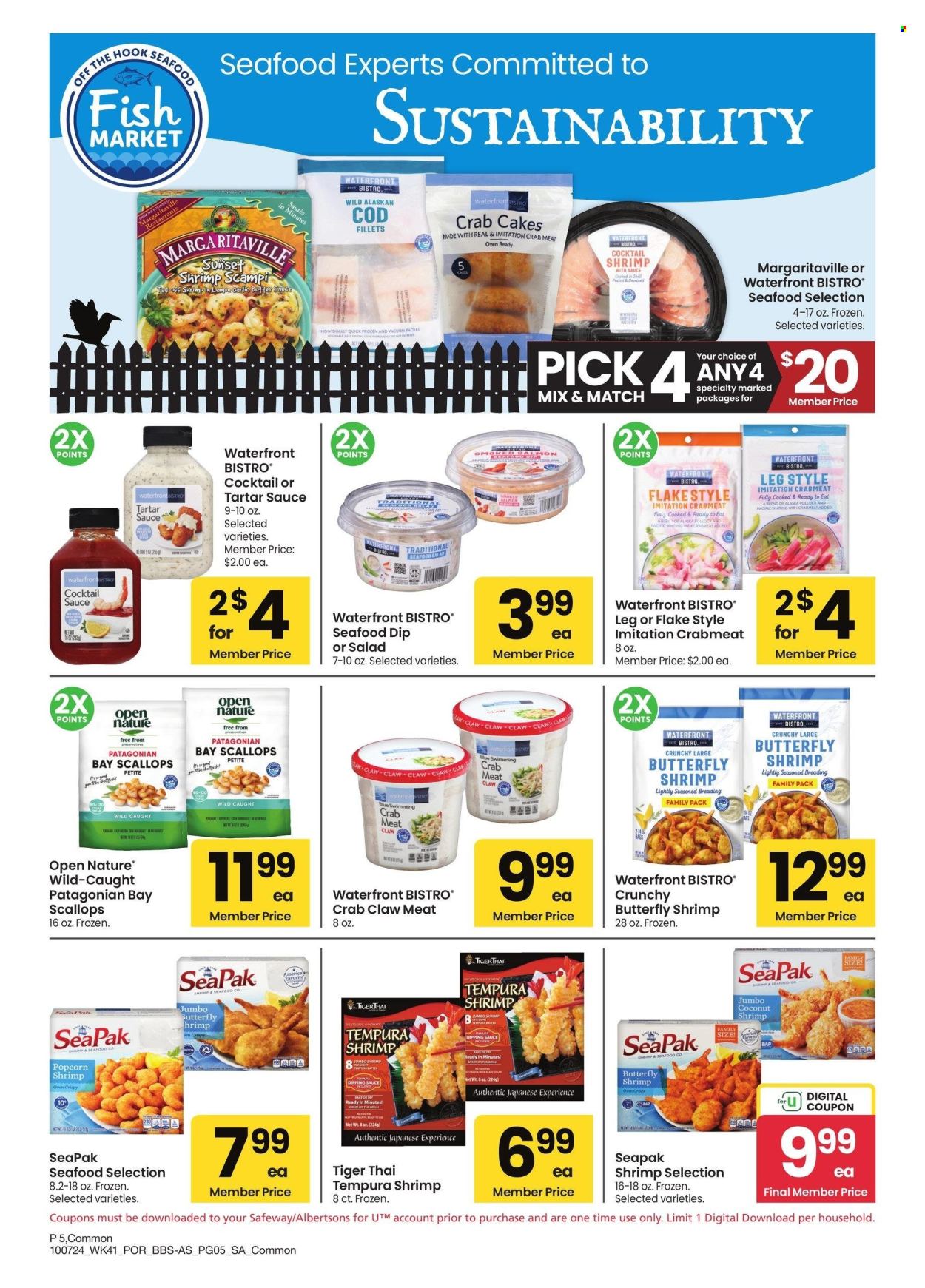 Safeway ad - 10/07/2024 - 11/03/2024. Page 5