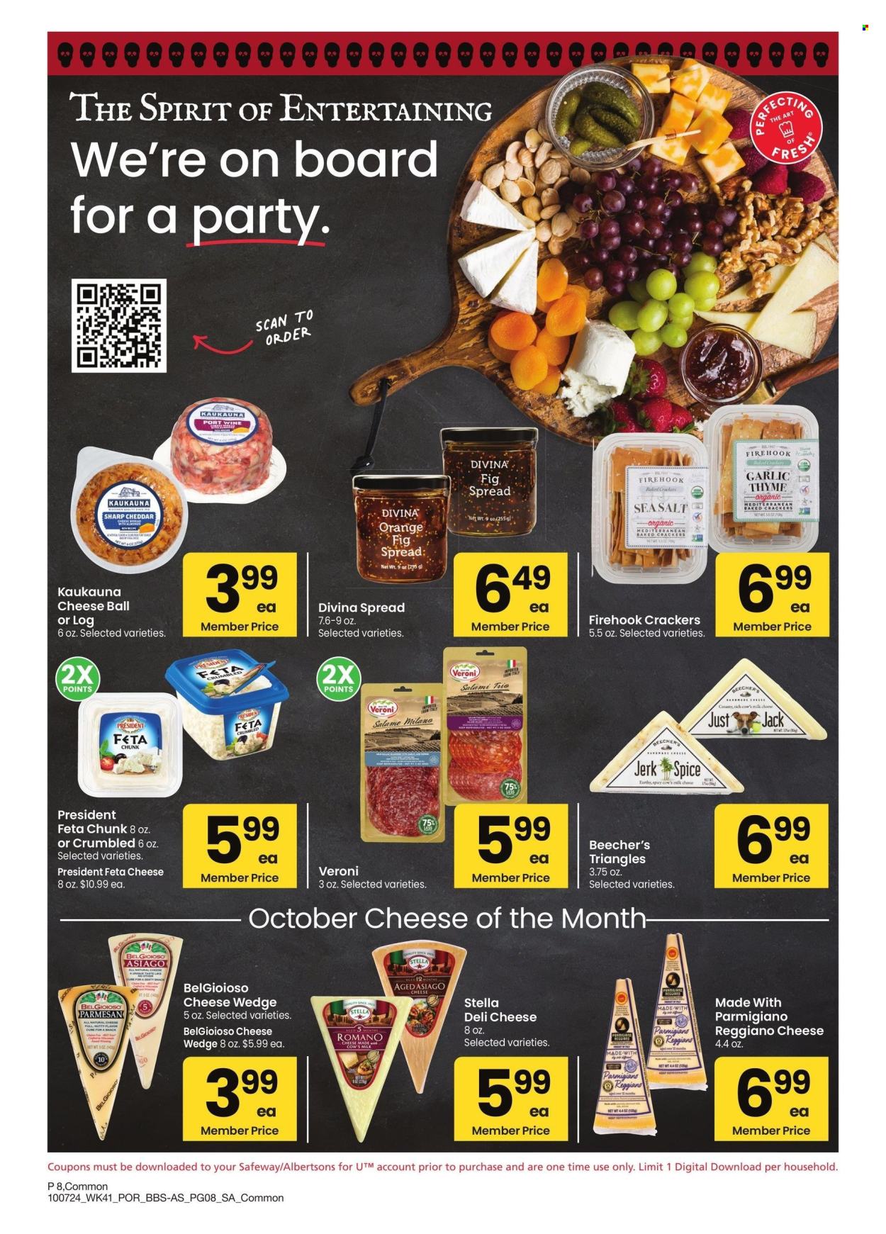 Safeway ad - 10/07/2024 - 11/03/2024. Page 8