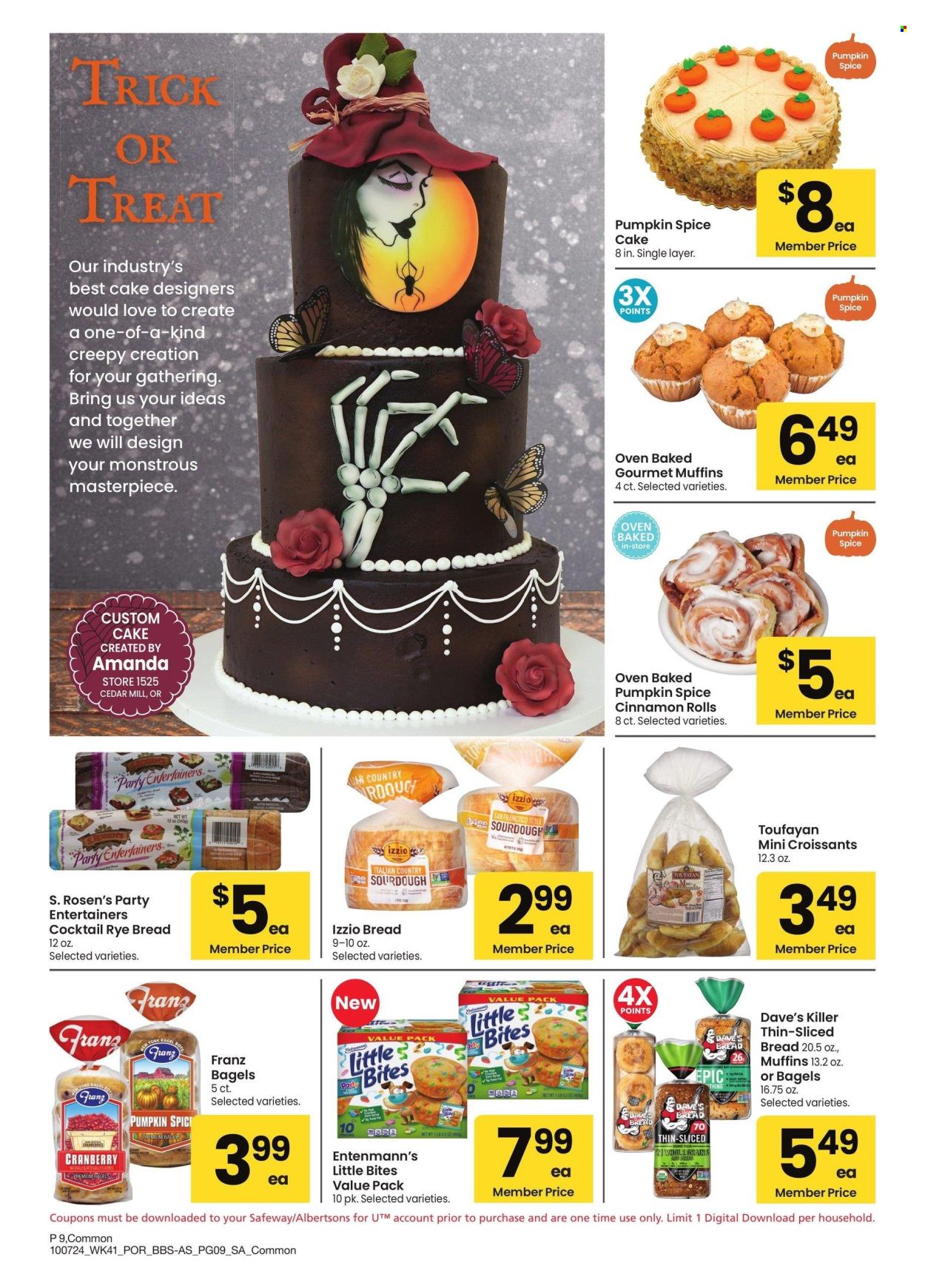 Safeway ad - 10/07/2024 - 11/03/2024. Page 9