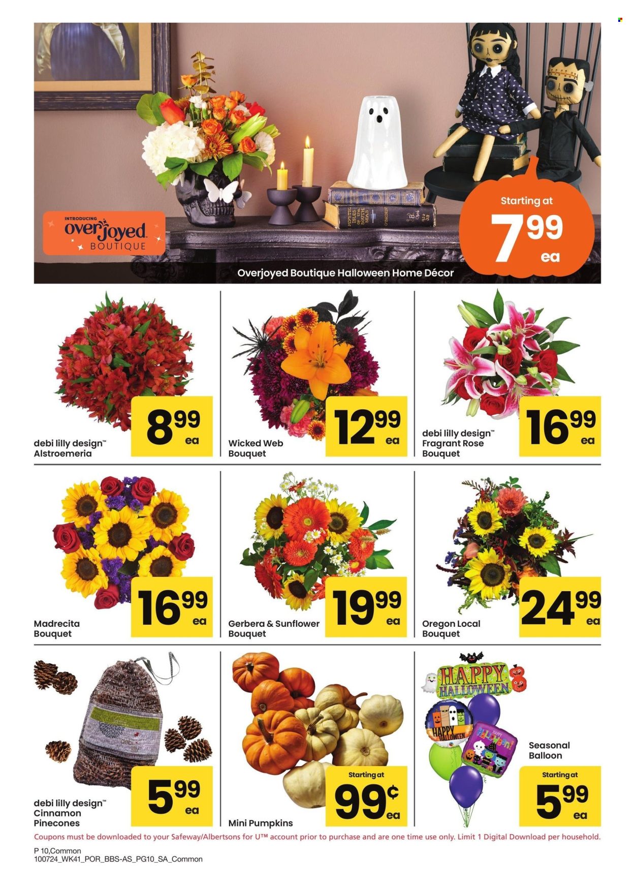Safeway ad - 10/07/2024 - 11/03/2024. Page 10