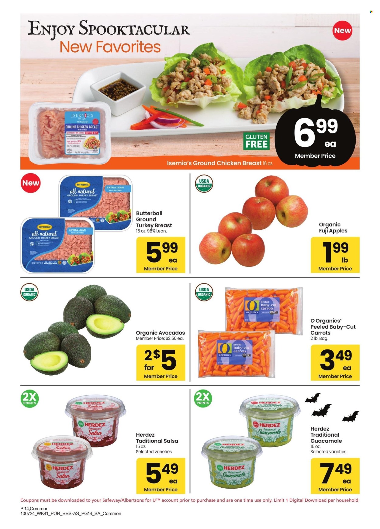 Safeway ad - 10/07/2024 - 11/03/2024. Page 14