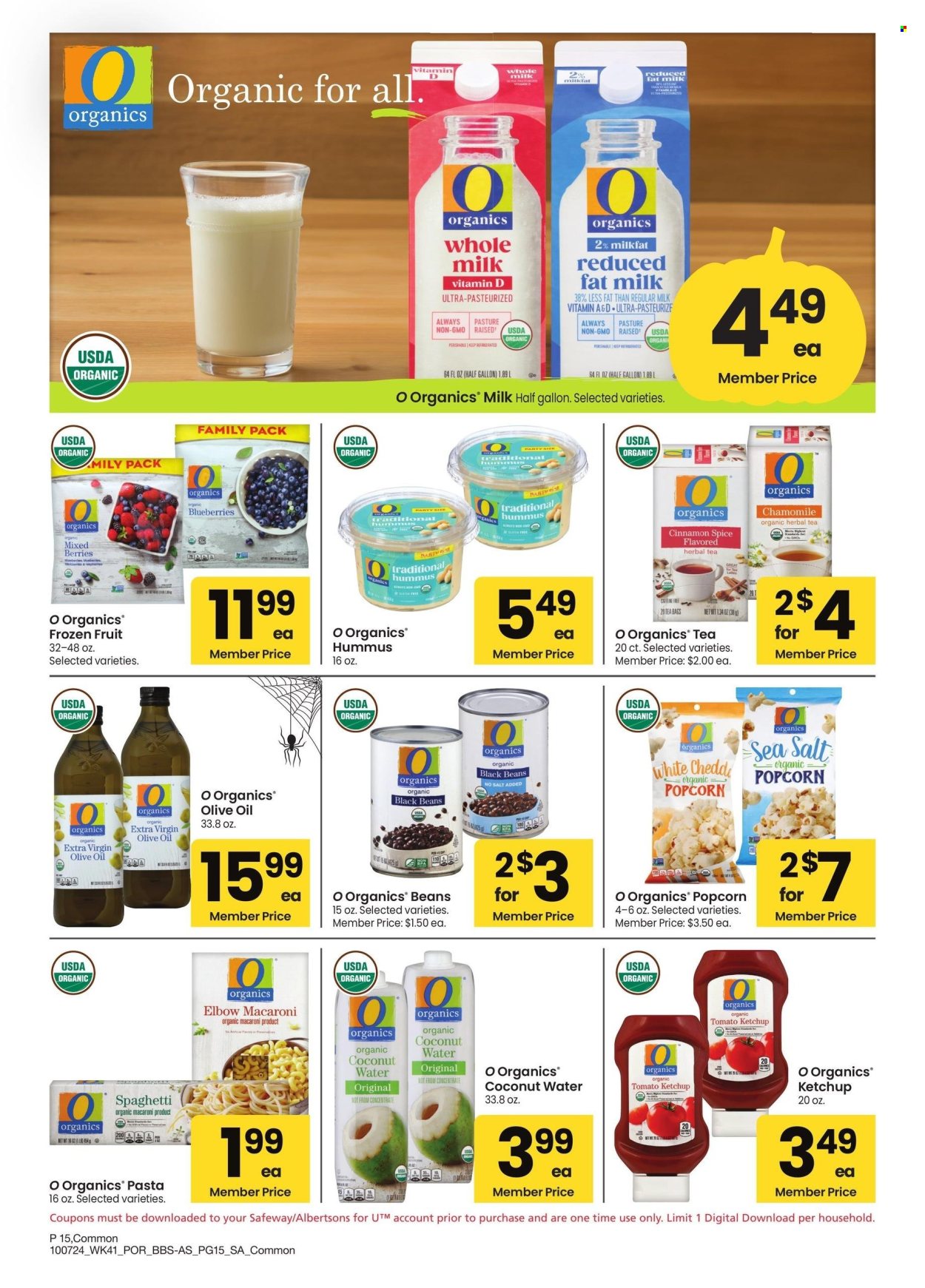 Safeway ad - 10/07/2024 - 11/03/2024. Page 15