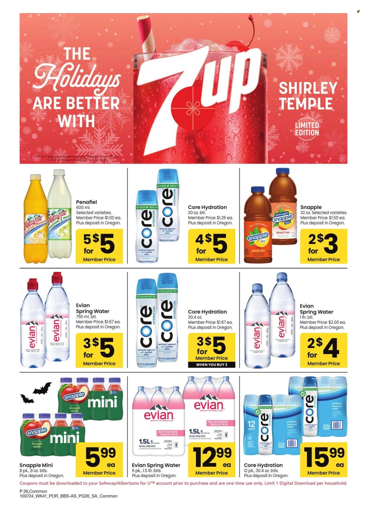 Safeway ad - 10/07/2024 - 11/03/2024. Page 26