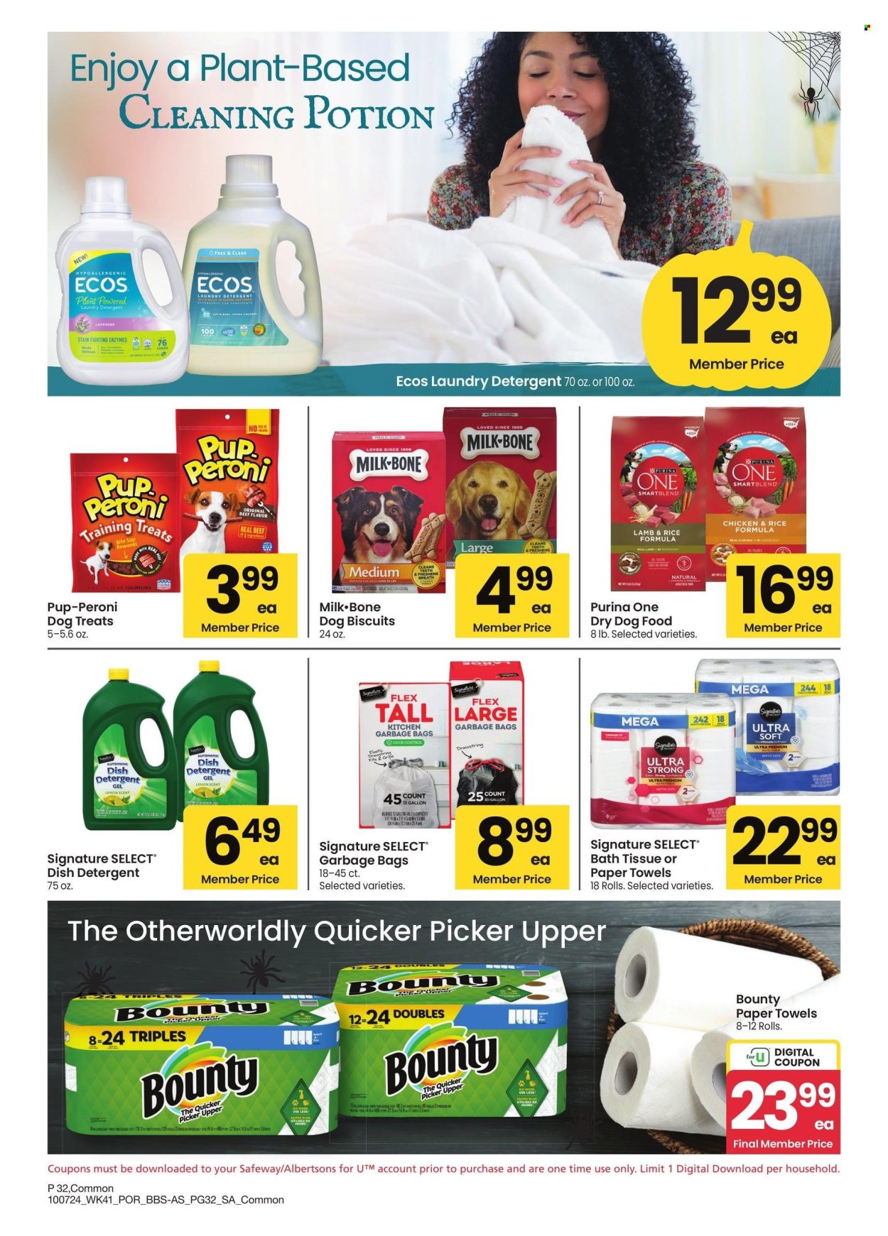 Safeway ad - 10/07/2024 - 11/03/2024. Page 32