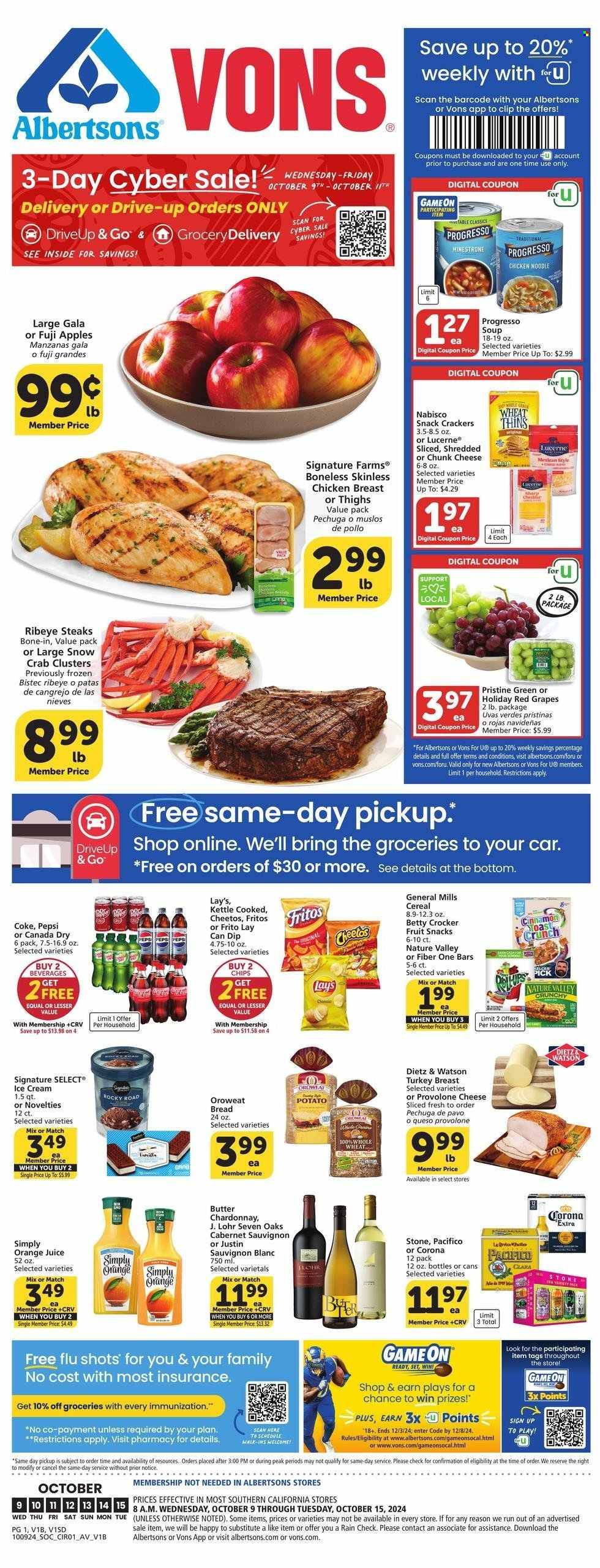 Vons ad - 10/09/2024 - 10/15/2024. Page 1