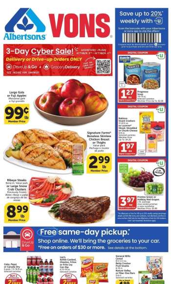 Vons Flyer - 10/09/2024 - 10/15/2024.