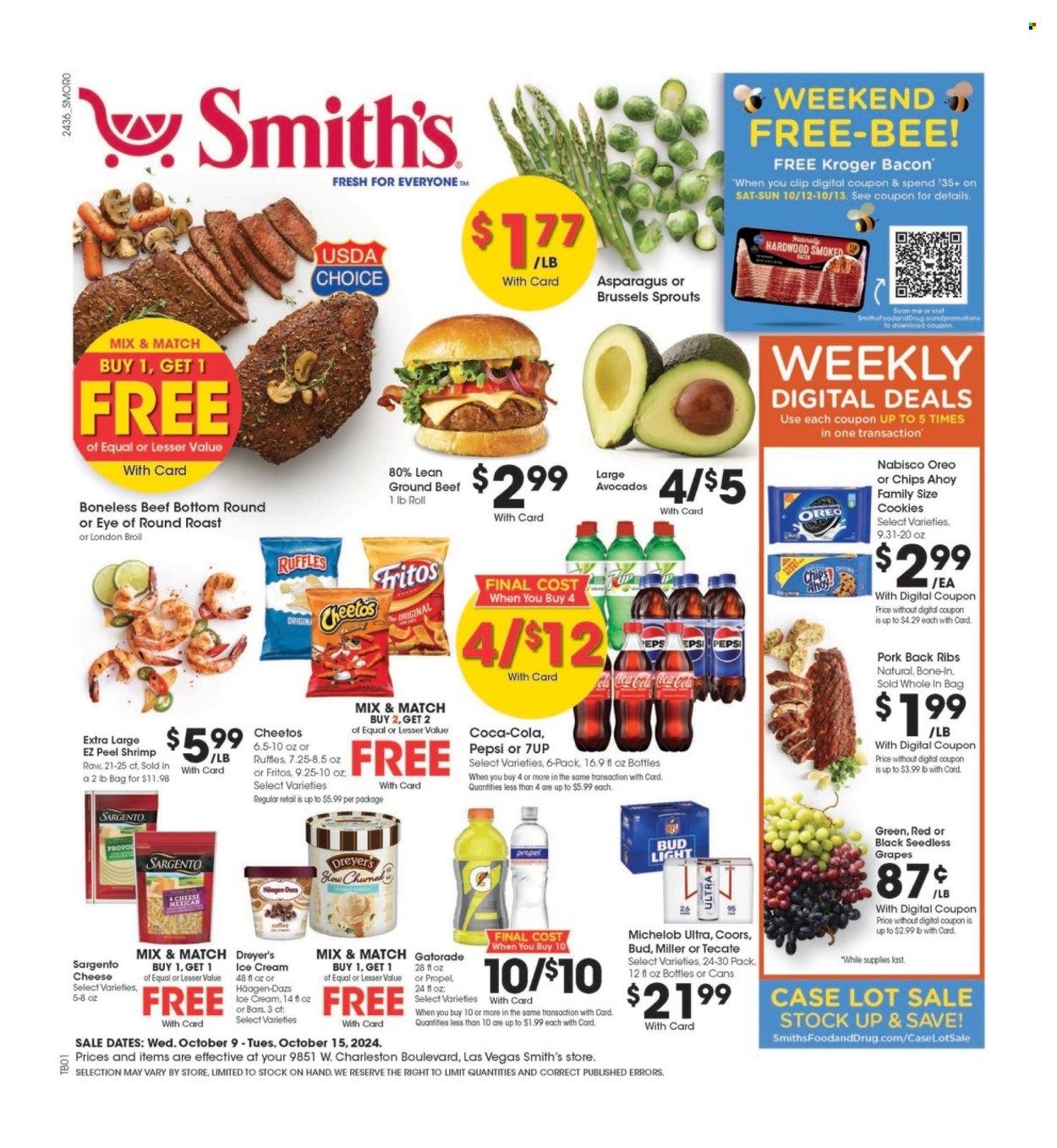 Smith's ad - 10/09/2024 - 10/15/2024. Page 1