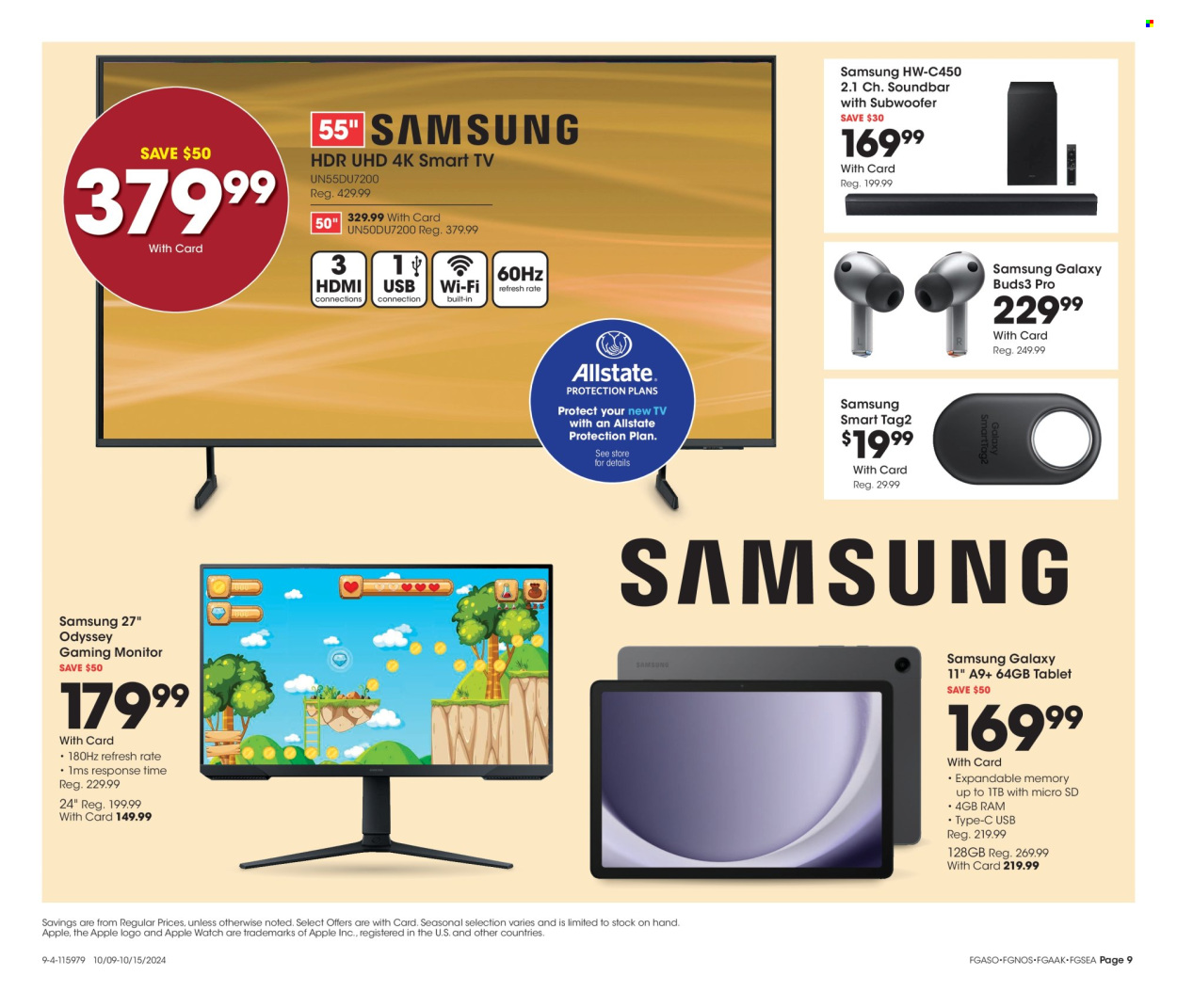 Fred Meyer ad - 10/09/2024 - 10/15/2024. Page 9