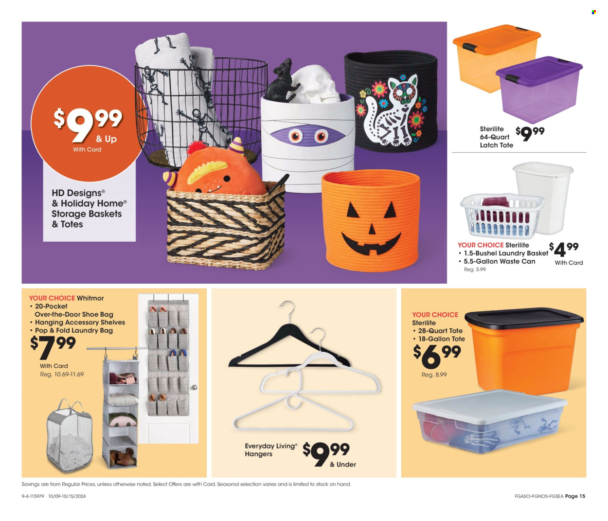 Fred Meyer ad - 10/09/2024 - 10/15/2024. Page 16
